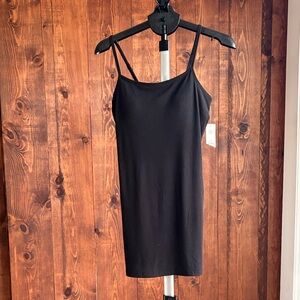 No Boundaries Black Ribbed Cami